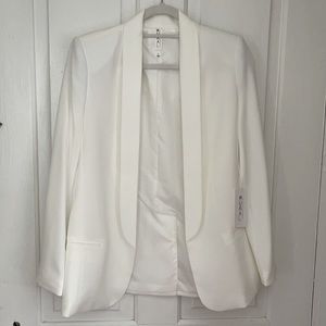 Mural boyfriend blazer